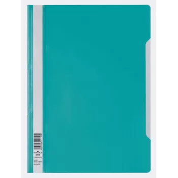 Durable 10 Quick Binder Plastic Turquoise DIN A4