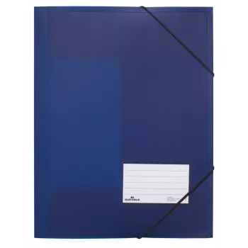Durable chemise à élastiques DIN A4, bleu foncé