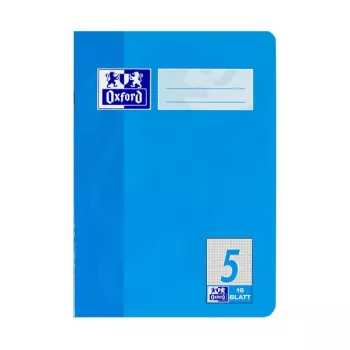 Oxford 100050368 Cahier A5 90 g/m2 bleu