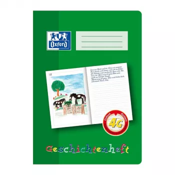 Oxford 100050098 Cahier A4 90 g/m2 vert