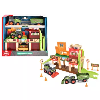 Dickie Micro Farm Station 3 véhicules Fendt 203733003