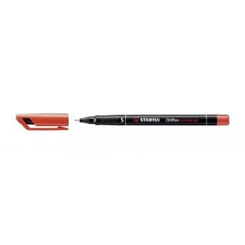 Marqueur permanent STABILO OHPen Universal Permanent - lot de 10 - rouge