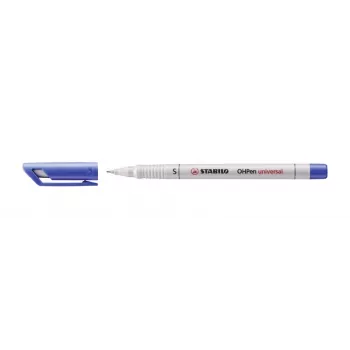 STABILO OHPen Universal Marqueur permanent 0,4 mm bleu blanc