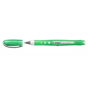 Stylo-feutre STABILO Worker Colorful vert 0,5 mm ambidextre lot de 10