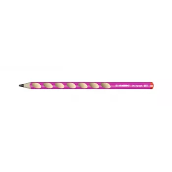 Porte-mine STABILO EASYgraph S HB rose ergonomique triangulaire droitiers 1 pièce
