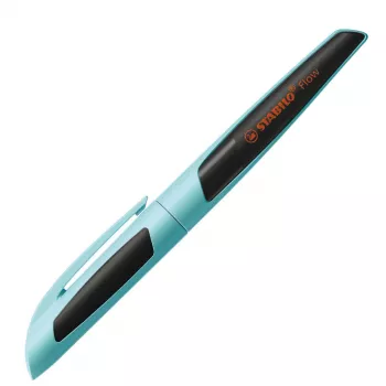 STABILO Flow Sporty stylo-plume bleu clair/noir M medium
