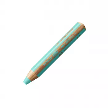Crayon multifonction STABILO woody 3 en 1 bleu pastel