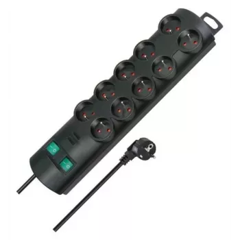 Brennenstuhl Primera-Line 10GN 2m noir multiprise