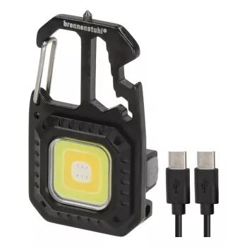 Lampe torche LED rechargeable Brennenstuhl 600 lm 1,5 h noire (1173750009)