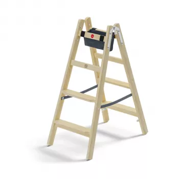 Hailo Master H80 2 x 4 Step Double-Sided Step Ladder