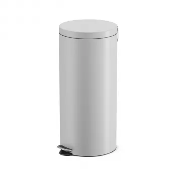Poubelle à pédale Hailo Selekta L 30 L, gris satiné