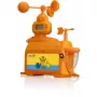 Station météo DieMaus pour enfants - kit scientifique éducatif avec thermomètre, pluviomètre, anémomètre, girouette