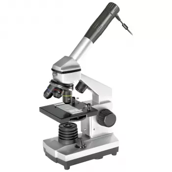 Ensemble microscope Bresser Junior - Microscope numérique à transmission - Monoculaire - 40x-1024x