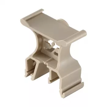Weidmüller SCHT 5 Terminal Marker Holder, 44.5 x 19.5 mm, PA 66, Black (20 pcs)
