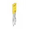 Weidmüller ZQV 2.5/2 barrette de pontage, 2,5 mm², 2 pôles, jaune, 60 pièces