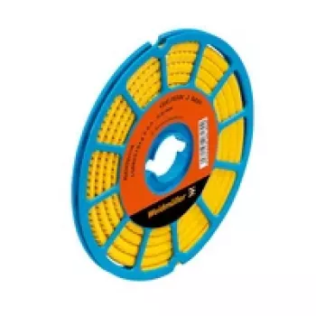 Weidmüller CLI C 1-3 GE/SW G CD Conductor Marker, Yellow, 500 Pieces