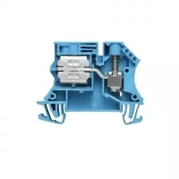 Weidmüller Feed-Through Terminal Block, Screw Connection, 2.5 mm², 500 V, 24 A, Dark Beige, DIN Rail