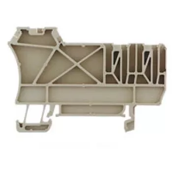 Weidmüller ZAP/TW ZIA1.5/3L plaque d'extrémité - 50 pièces - Wemid - beige - -50 à 120 °C - V0