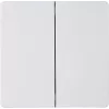 HEINRICH KOPP mécanisme de variateur 334402008 - variateur rotatif, blanc, thermoplastique, à angle de phase, 20-500W, 230V, IP20