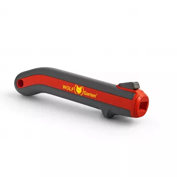 WOLF-Garten Manico ZM 015 manche pour outil à main pour système Multi-Star, 15 cm, rouge/gris