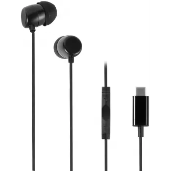 Vivanco écouteurs intra-auriculaires stéréo USB-C, noir (61752)