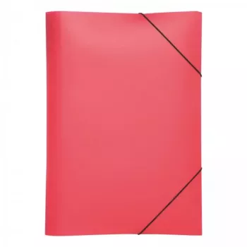 PAGNA PP 12 Chemise de présentation - A4 - Polypropylène (PP) - Rose - Paysage - Fermeture à bouton pression