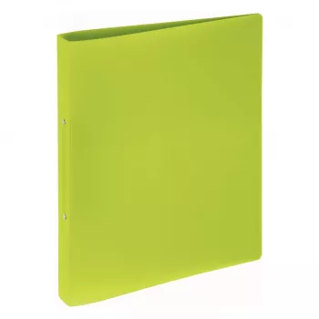 PAGNA Classeur à anneaux A4 25 mm PP mécanisme 2 anneaux vert citron