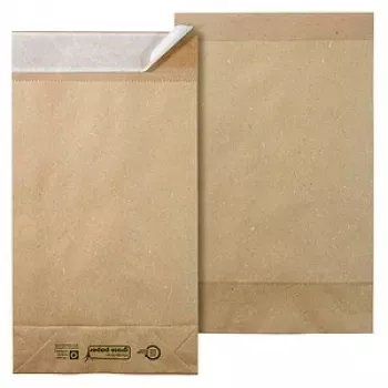Vereinigte Papierwarenfabriken classic eco pochette d'expédition à soufflet (env. DIN C4, soufflet de 5,0 cm), sans fenêtre, naturel