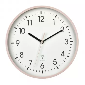 TFA Dostmann 60.3550.16 horloge murale radio-pilotée 24,5 cm x 4,2 cm rose