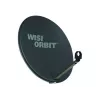 WISI OA 38 H Offset Parabolic Antenna 850x900mm Anthracite