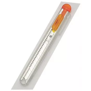 Cutter NT Cutter iA 120 P - lame sécable 9 mm, jaune, curseur à verrouillage automatique