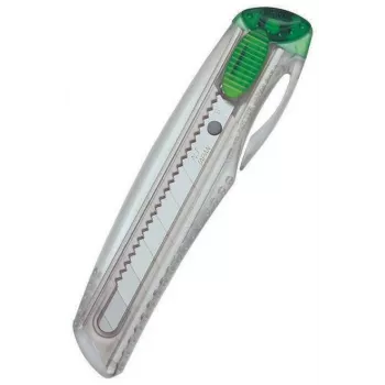 Cutter NT Cutter iL 120 P, 18 mm, lame sécable, verrouillage automatique, usage intensif, jaune/noir