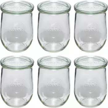 WECK Bocal Tulip 1062ml Lot de 6