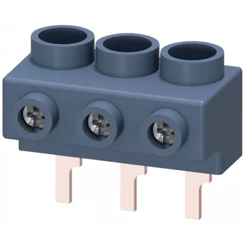 SIEMENS SIRIUS 3RV1915-5A Borne d'alimentation, 3 pôles, raccordement à vis, 690 V, IP20