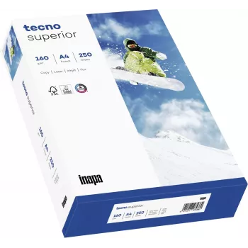 Papyrus Superior Tecno Papier copie A4 Blanc 160 g/m² 250 feuilles