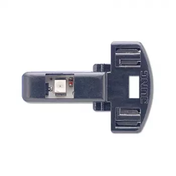 JUNG 90-LED BL module d'éclairage LED, LED blanche, boîtier noir, pour gammes d'interrupteurs 506 U, 507 U, 502 U, 806 W, 807 W, 802 W, 806 NAW, 606 W, 607 W, 602 W, 606 NAW, 506 KOU, 502 KOU