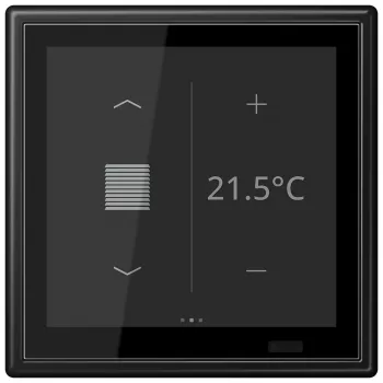 JUNG KNX contrôleur de pièce LS Touch LS459D1SSWM