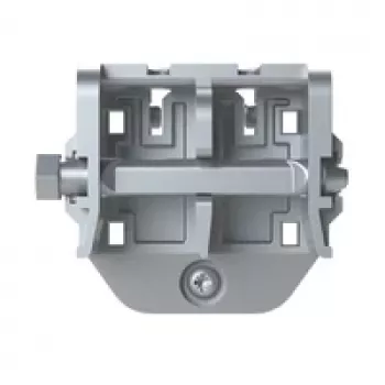 Striebel & John ABB TZ604 Mounting Rail - Aluminium - Grey - 65x45 mm - 2000 mm