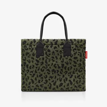 Sac shopping Reisenthel Daily Shopper Teddy Leo olive