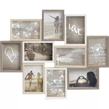 Cadre photo NIELSEN DESIGN Nielsen Collage Mixed Colours 10 10x10x15 bois 8999345