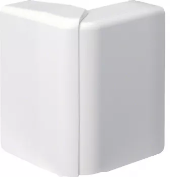 Angle extérieur Hager SL2008039016 20x80mm blanc trafic (RAL 9016) pour goulotte Tehalit SL