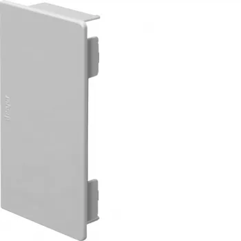 HAGER LF6011067035 End Piece Halogen-Free Light Grey 60x110mm