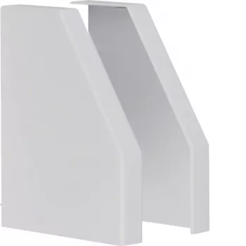 HAGER End Cap for RK 190 L 2239 Light Grey Pair