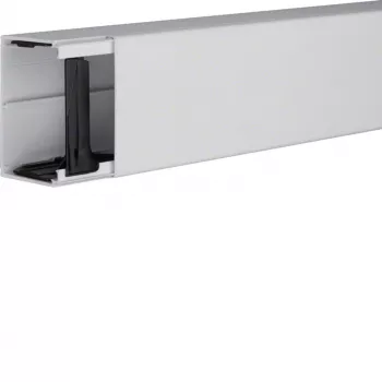 Hager LF6009007035 Cable Trunking PVC LF Light Grey 60x90mm 2m