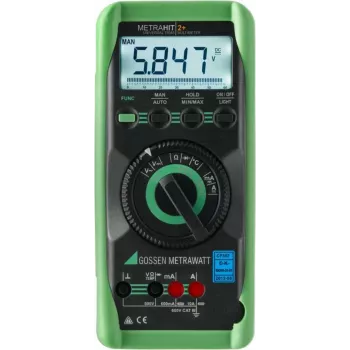 Multimètre numérique GMC Instruments METRAHIT 2+ 6000 digits True RMS CAT III 600V / CAT II 1000V