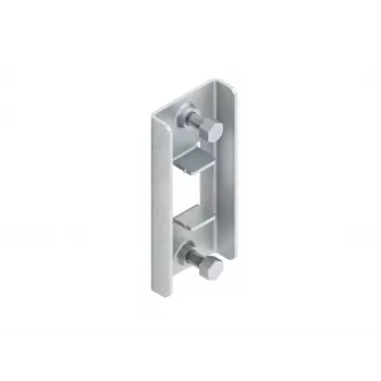 Niedax TZK 86-96 S pince intermédiaire pour rails en C 2986 et 2996, acier galvanisé en bande