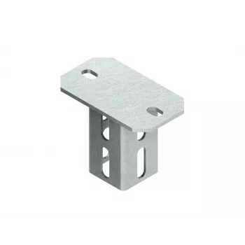 Niedax KU5050 plaque de tête de vis pour profil U 5050 galvanisé à chaud selon DIN EN ISO 1461