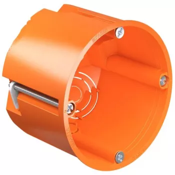 KAISER ELEKTRO 9064-02 Device Box, Orange, IP30, VDE, 62 mm