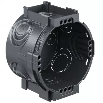 Kaiser Elektro UP1 Boîte d'appareil encastrée 4x3 1055-05 avec dômes à vis