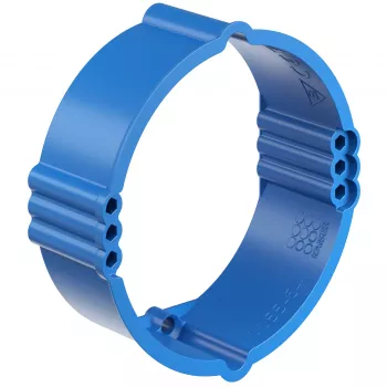 Kaiser bague de compensation de plâtre 24 mm encastrée 3 dômes à vis UP1